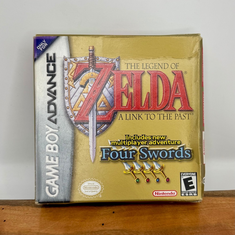 Complete The Legend of Zelda A Link to the Past Four Swords Game Boy Advance